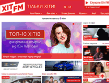 Tablet Screenshot of hitfm.ua